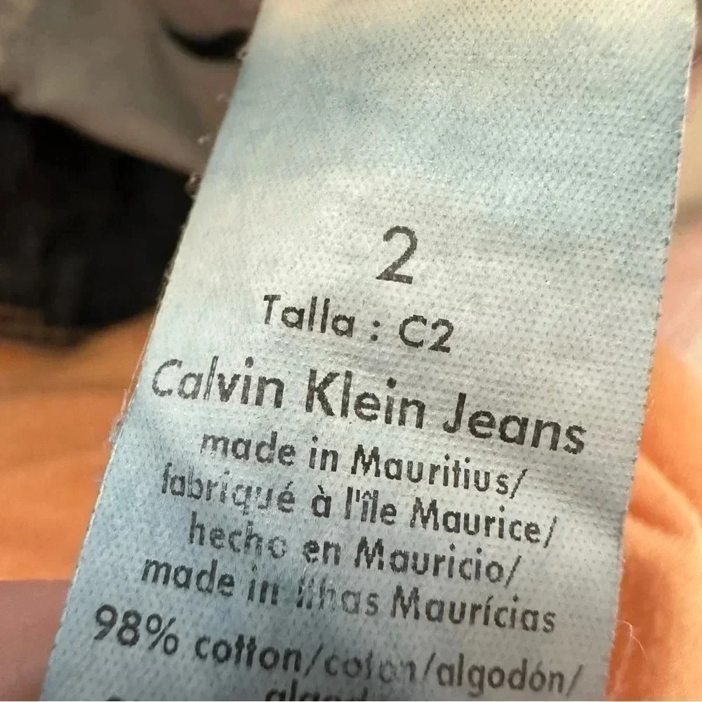 Calvin Klein Lean Boot Cut Jeans Size 2 - Picture 5 of 5